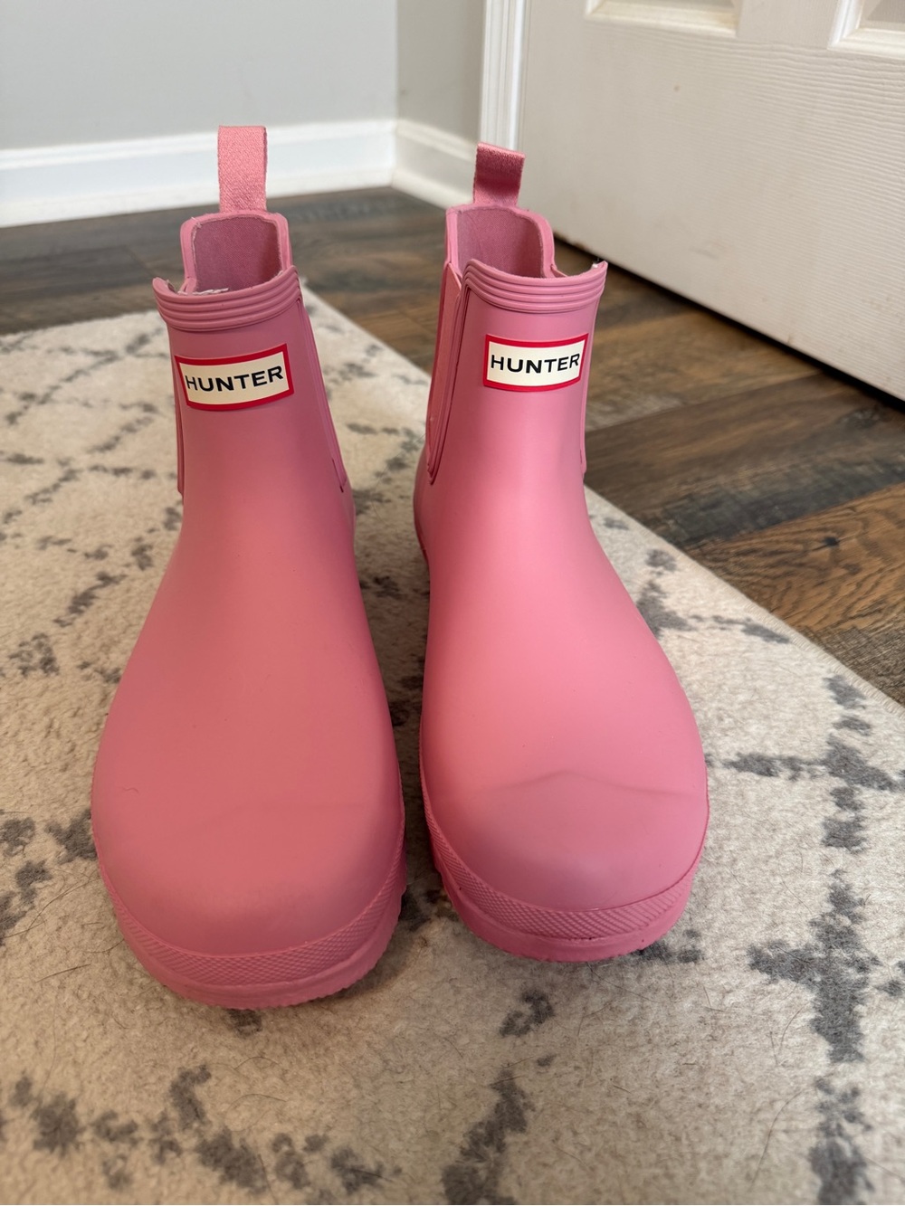 Hunter Bubblegum Pink Chelsea Waterproof Boots